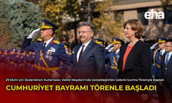 Cumhuriyet Bayramı Törenle Başladı