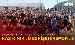 Eskişehirspor Yoluna Kayıpsız Devam Ediyor