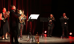 Eskişehir'de "Golden Horn Brass" Rüzgarı Esti