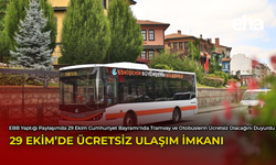 Cumhuriyet Bayramı'nda Ulaşım Ücretsiz Olacak