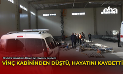 Vinç Kabininden Düştü, Hayatını Kaybetti