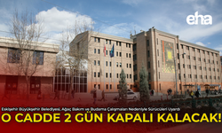 O Cadde 2 Gün Kapalı Kalacak!