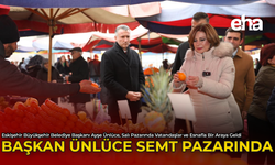 Başkan Ünlüce Semt Pazarında