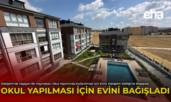 Okul Yapılması İçin Evini Bağışladı