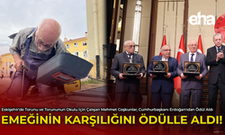 Emeğinin Karşılığını Ödülle Aldı!