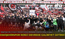 Eskişehirspor İkinci Devrede Galibiyet Getirdi