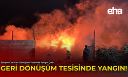 Geri Dönüşüm Tesisinde Yangın!