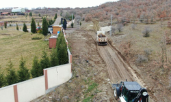 O İlçede Stabilize Yol Çalışması Yapıldı