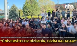 “Üniversiteler Bizimdir, Bizim Kalacak!”