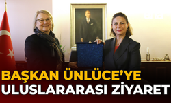 Başkan Ünlüce'ye Uluslararası Ziyaret