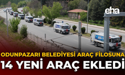Odunpazarı Belediyesi Araç Filosuna 14 Yeni Araç Ekledi
