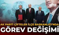 AK Parti Çifteler İlçe Başkanlığı’nda Görev Değişimi