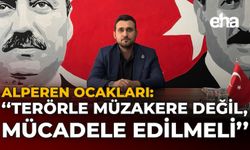 Alperen Ocakları: "Terörle Müzakere Değil, Mücadele Edilmeli"
