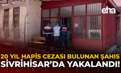 20 Yıl Hapis Cezası Bulunan Şüpheli Sivrihisar’da Yakalandı!