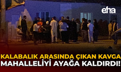 Kalabalık Arasında Çıkan Kavga Mahalleliyi Ayağa Kaldırdı!