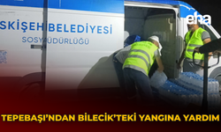 Tepebaşı'ndan Bilecik'teki Yangına Yardım