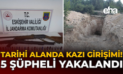 Tarihi Alanda Kazı Girişimi: 5 Şüpheli Yakalandı!
