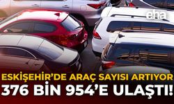 Eskişehir'de Araç Sayısı Artıyor: 376 bin 954 ’e Ulaştı!