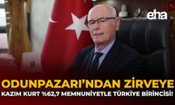 Odunpazarı’ndan Zirveye: Kazım Kurt %62,7 Memnuniyetle Türkiye Birincisi!