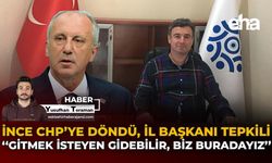 İnce CHP’ye Döndü, Eskişehir İl Başkanı Tepkili: Gitmek İsteyen Gidebilir, Biz Buradayız