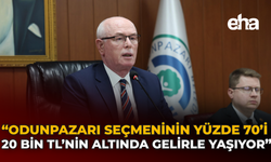 “Odunpazarı Seçmeninin Yüzde 70’i 20 Bin TL’nin Altında Gelirle Yaşıyor”