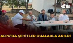 Alpu’da Şehitler Dualarla Anıldı