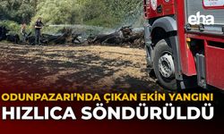Odunpazarı’nda Çıkan Ekin Yangını Hızlıca Söndürüldü