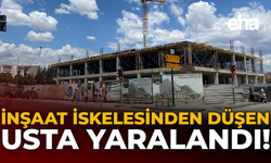 İnşaat İskelesinden Düşen Usta Yaralandı!