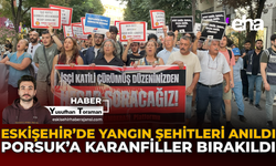 Eskişehir'de Yangın Şehitleri Anıldı: Porsuk'a Karanfiller Bırakıldı