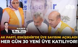 AK Parti, Eskişehir’de Üye Sayısını Açıkladı: Her Gün 30 Yeni Üye Katılıyor!