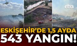 Eskişehir’de 1,5 Ayda 543 Yangın!