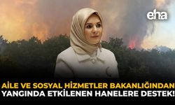 Aile ve Sosyal Hizmetler Bakanlığından, Yangında Etkilenen Hanelere Destek!
