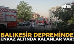Balıkesir Depreminde Enkaz Altında Kalanlar Var!
