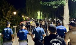 Kent Genelindeki Parklarda Geniş Çaplı Polis Denetimi