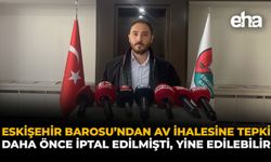 Eskişehir Barosu’ndan Av İhalesine Tepki: Daha Önce İptal Edilmişti, Yine Edilebilir