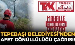 Tepebaşı Belediyesi’nden Afet Gönüllülüğü Çağrısı!