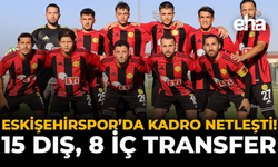 Eskişehirspor’da Kadro Netleşti: 15 Dış, 8 İç Transfer!