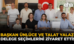 Başkan Ünlüce ve Talat Yalaz Delege Seçimlerini Ziyaret Etti!