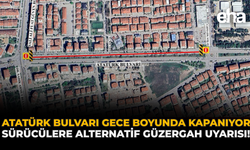 Atatürk Bulvarı Gece Boyunca Kapanıyor: Sürücülere Alternatif Güzergâh Uyarısı!