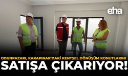 Odunpazarı, Karapınar’daki Kentsel Dönüşüm Konutlarını Satışa Çıkarıyor