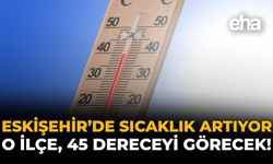 Eskişehir’de Sıcaklık Artıyor: O İlçe, 45 Dereceyi Görecek!