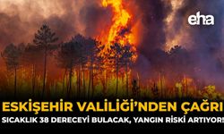 Eskişehir Valiliği'nden Çağrı: Sıcaklık 38 Dereceyi Bulacak, Yangın Riski Artıyor!