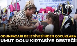 Odunpazarı Belediyesi’nden Çocuklara Umut Dolu Kırtasiye Desteği!