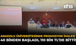 Anadolu Üniversitesinde Promosyon İhalesi: 40 Binden Başladı, 110 Bin TL’de Bitti!
