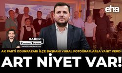AK Parti Odunpazarı İlçe Başkanı Vural Fotoğraflarla Yanıt Verdi: Art Niyet Var!