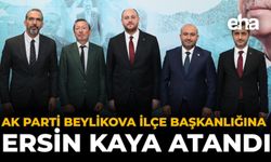 AK Parti Beylikova İlçe Başkanlığı’na Ersin Kaya Atandı