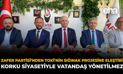 Zafer Partisi’nden TOKİ’nin Sığınak Projesine Eleştiri: Korku Siyasetiyle Vatandaş Yönetilmez