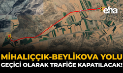 Mihalıççık–Beylikova Yolu Geçici Olarak Trafiğe Kapatılacak!