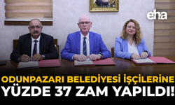 Odunpazarı Belediyesi İşçilerine Yüzde 37 Zam Yapıldı!