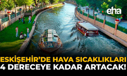 Eskişehir’de Hava Sıcaklıkları 4 Dereceye Kadar Artacak!